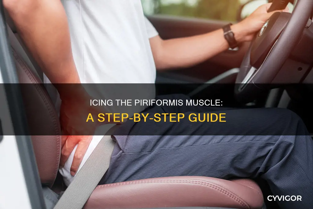how to ice piriformis muscle
