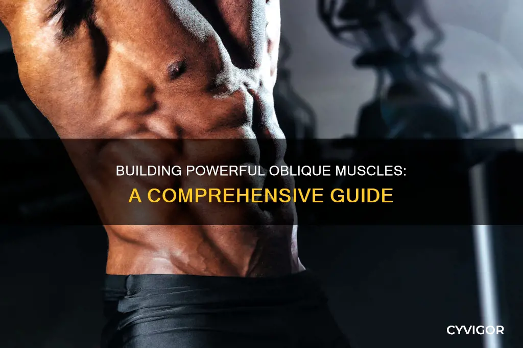 how to incrase oblique muscle