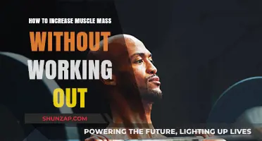 Gain Muscle Mass Effortlessly: Tips for a Workout-Free Physique