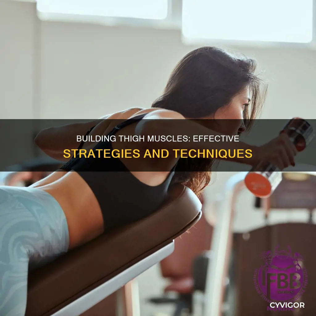 how to increase thigh muscle