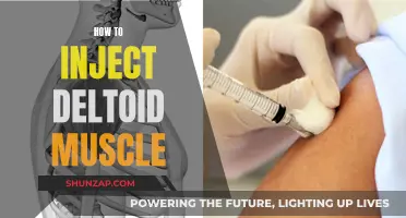 Injecting the Deltoid Muscle: A Step-by-Step Guide