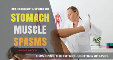 Quick Relief: Effective Ways to Halt Back and Stomach Muscle Spasms
