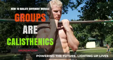 Mastering Calisthenics: Effective Techniques to Isolate Muscle Groups