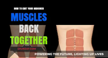 Tone Your Tummy: Knitting Your Abdominal Muscles Back Together