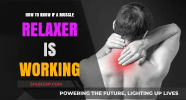 Is Your Muscle Relaxer Effective? Signs It's Working for You