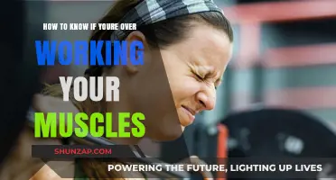Signs You're Overworking Your Muscles and How to Prevent It