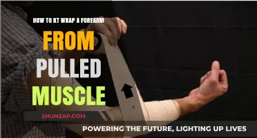 Effective KT Tape Wrapping Technique for Pulled Forearm Muscle Relief