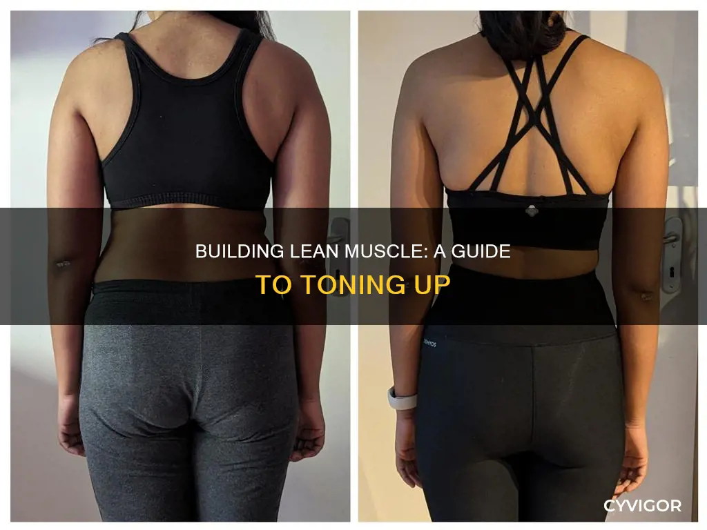 how to lean muscle out