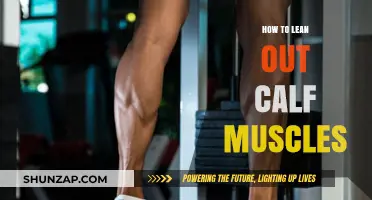 Sculpting Sleek Calves: A Guide to Leaning Out Your Lower Legs