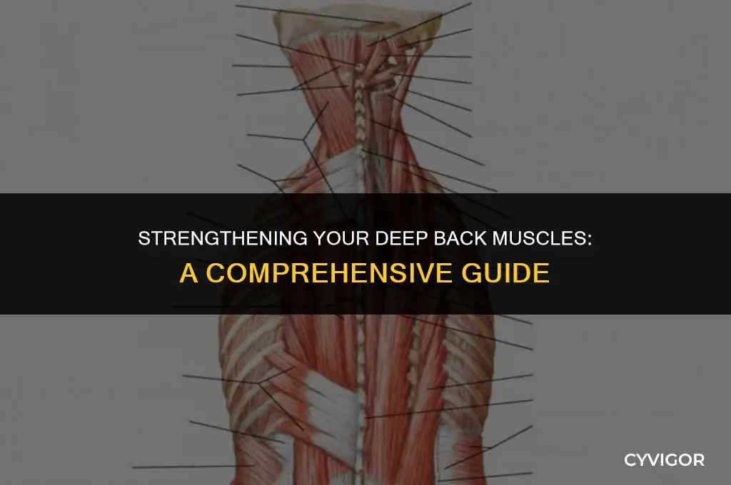 how to learn deep back muscles