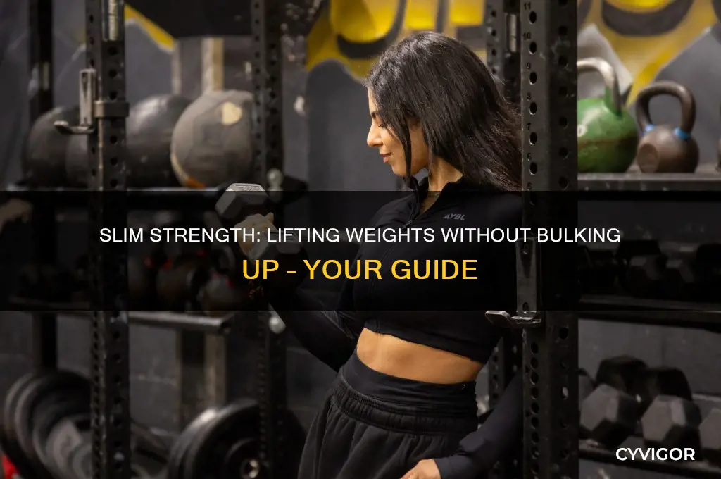 how to lift weights & avoid gaining muscle mass