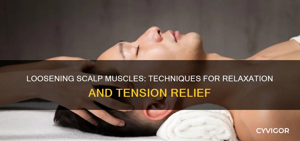 how to loosen scalp muscles