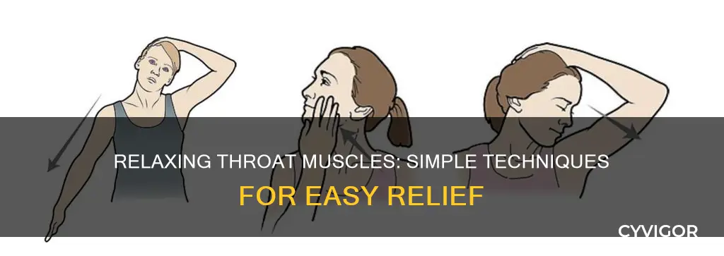 how to loosen throat muscles