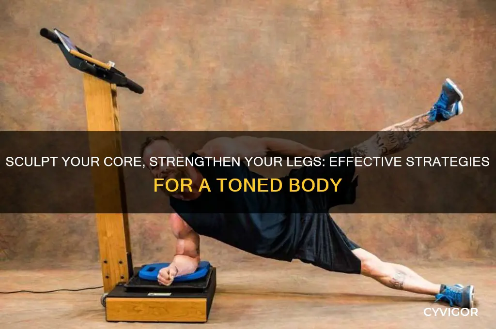 how to lose belly fat and gain leg muscle