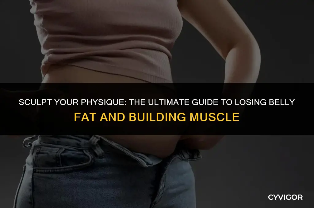 how to lose belly fat while building muscle