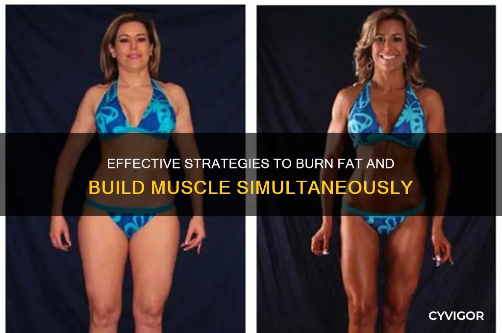 how to lose bodyfat and gain muscle
