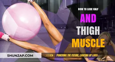 Lean Legs: A Guide to Reducing Calf and Thigh Muscle Mass
