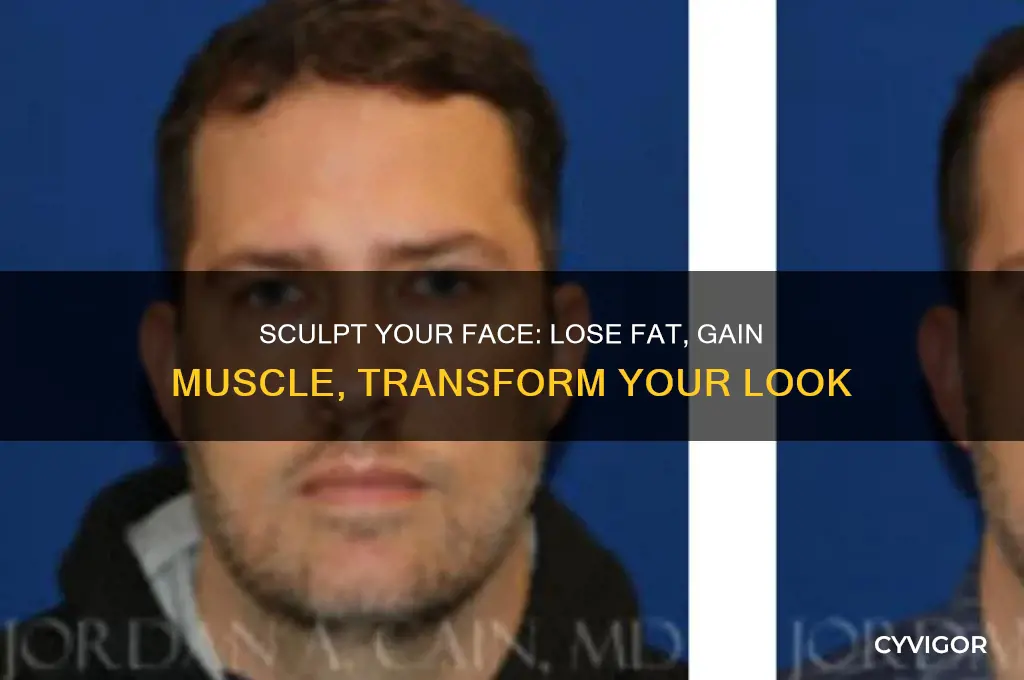 how to lose face fat and gain muscle