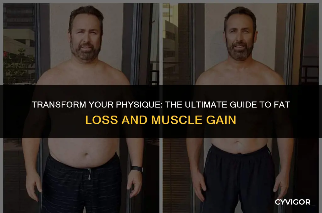how to lose fat and build muscle