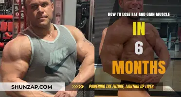 Transform Your Body: 6-Month Fat Loss & Muscle Gain Plan
