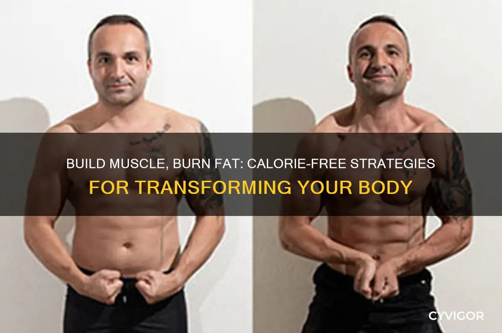 how to lose fat and gain muscle without counting calories