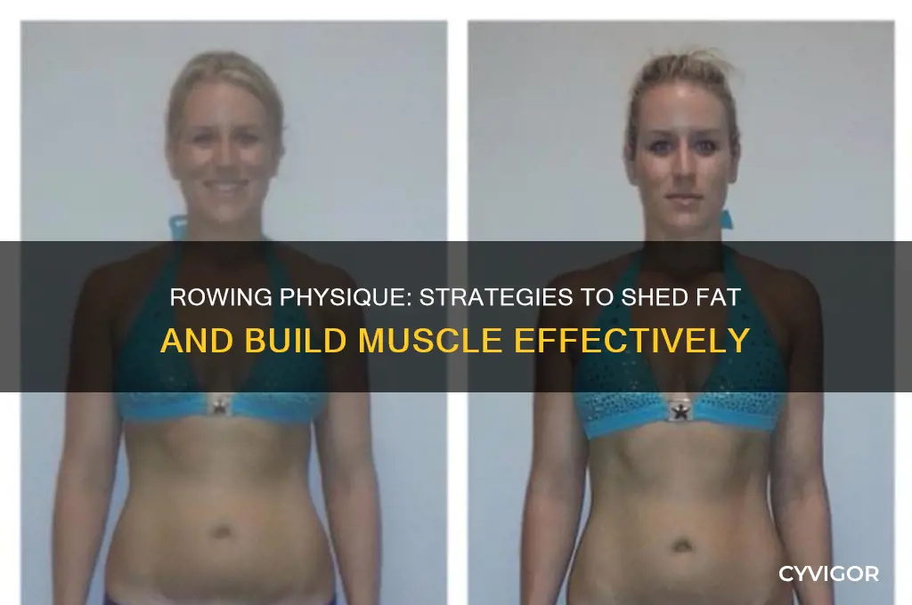 how to lose fat but gain muscle for rowing
