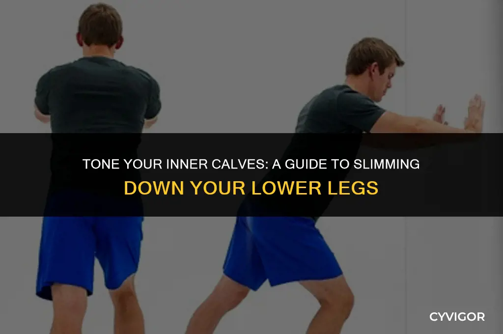 how to lose inner calf muscle