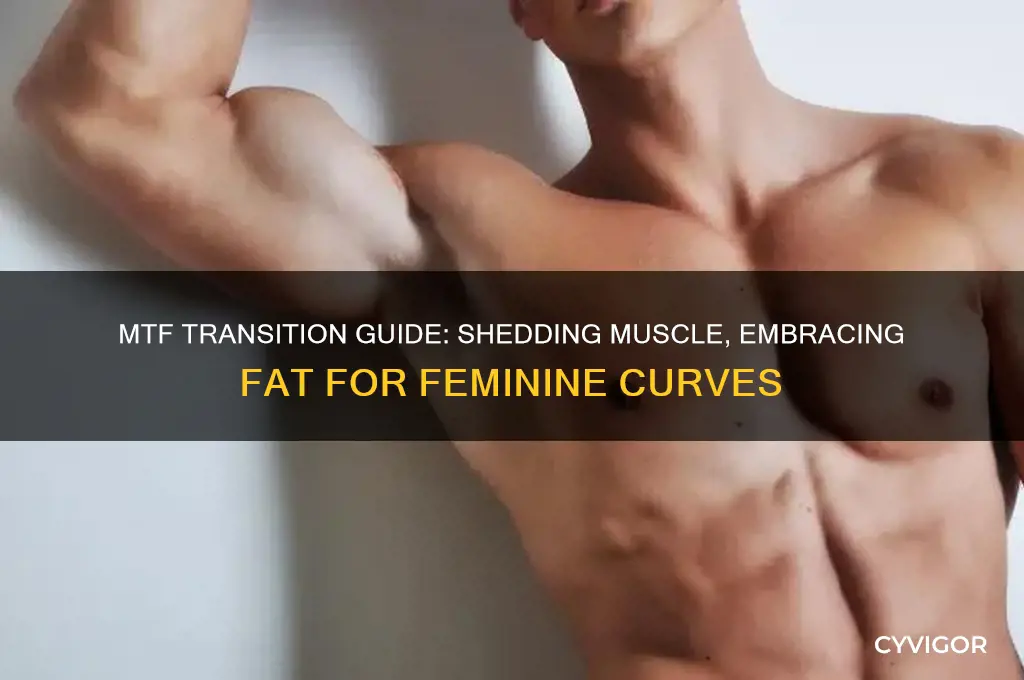 how to lose muscle and gain fat mtf