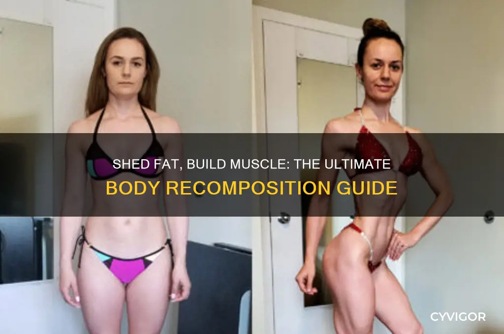 how to lose pounds while gaining muscle