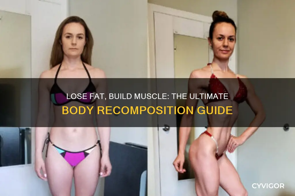 how to lose weight and gain muscle at same time