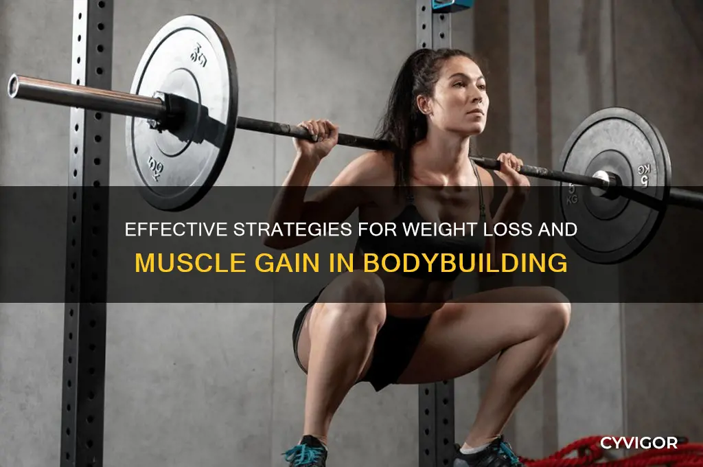 how to lose weight and gain muscle bodybuild