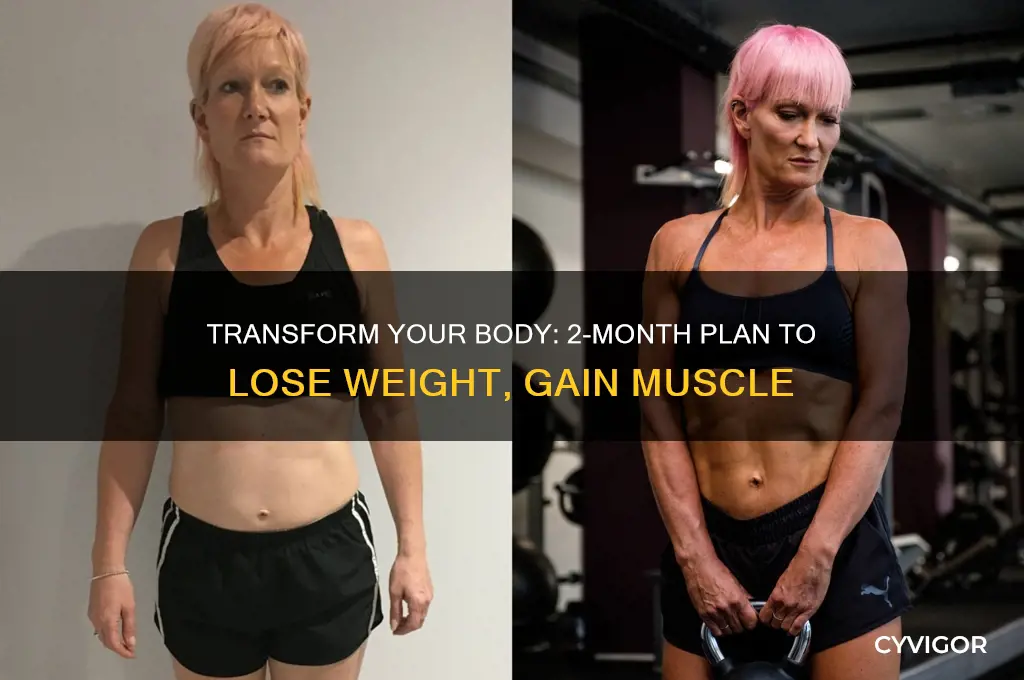 how to lose weight and gain muscle in 2 months