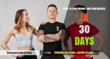Transform Your Body: 30-Day Weight Loss & Muscle Gain Plan