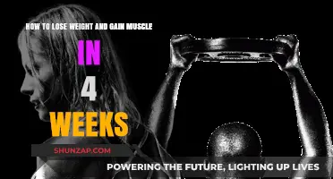 Transform Your Body: 4-Week Plan to Lose Fat, Build Muscle