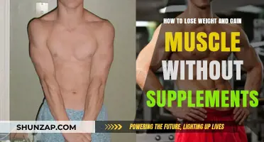 Natural Weight Loss and Muscle Gain: A Supplement-Free Guide