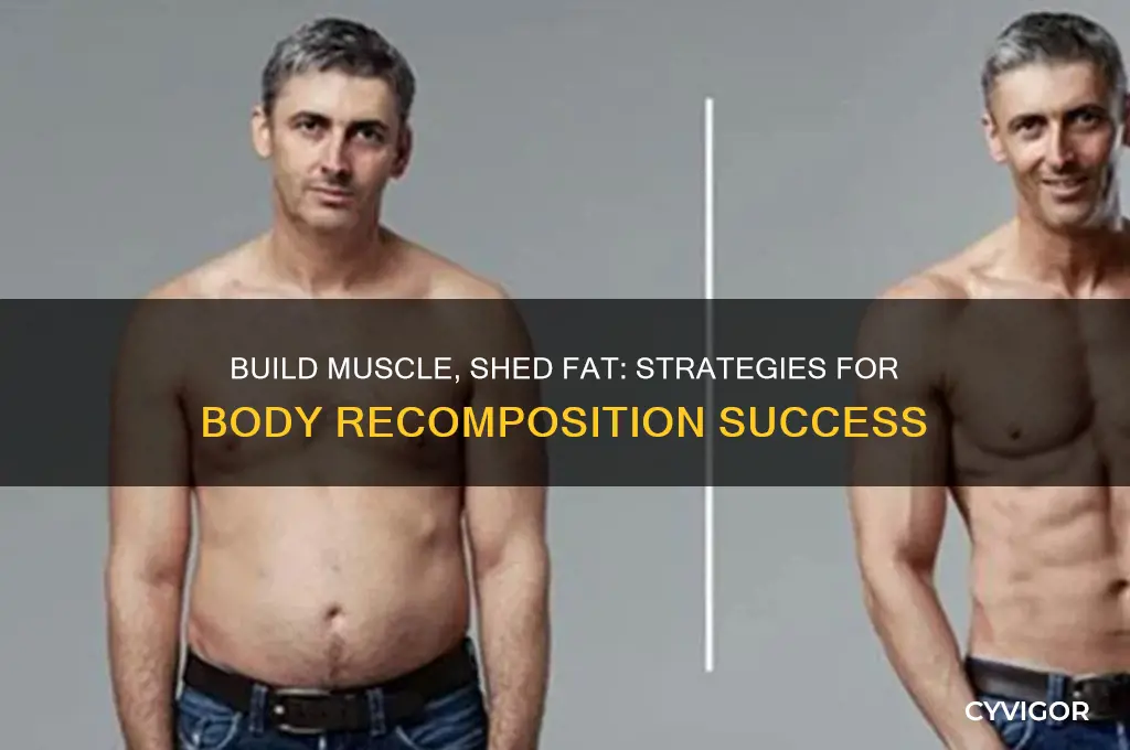 how to lose weight but gain muscle mass