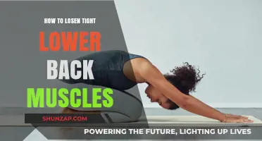 Relieving Tension: Effective Ways to Loosen Tight Lower Back Muscles