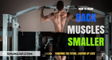 Sculpting a Leaner Back: Tips for Reducing Muscle Size