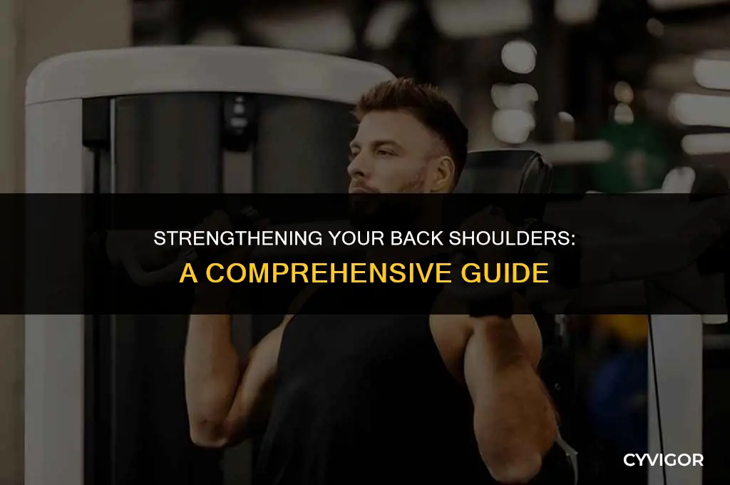 how to make back shoulder muscles