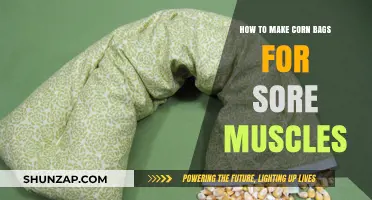 DIY Corn Bags: Natural Relief for Sore Muscles at Home