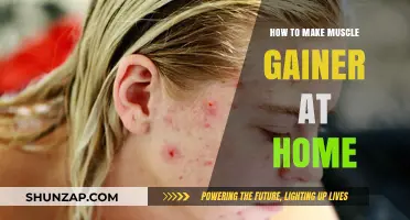 DIY Muscle Gainer Recipe: Homemade Mass Builder for Fitness Enthusiasts