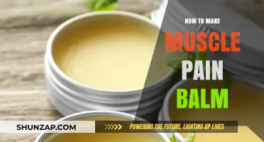 DIY Muscle Pain Balm Recipe: Natural Relief for Sore Muscles
