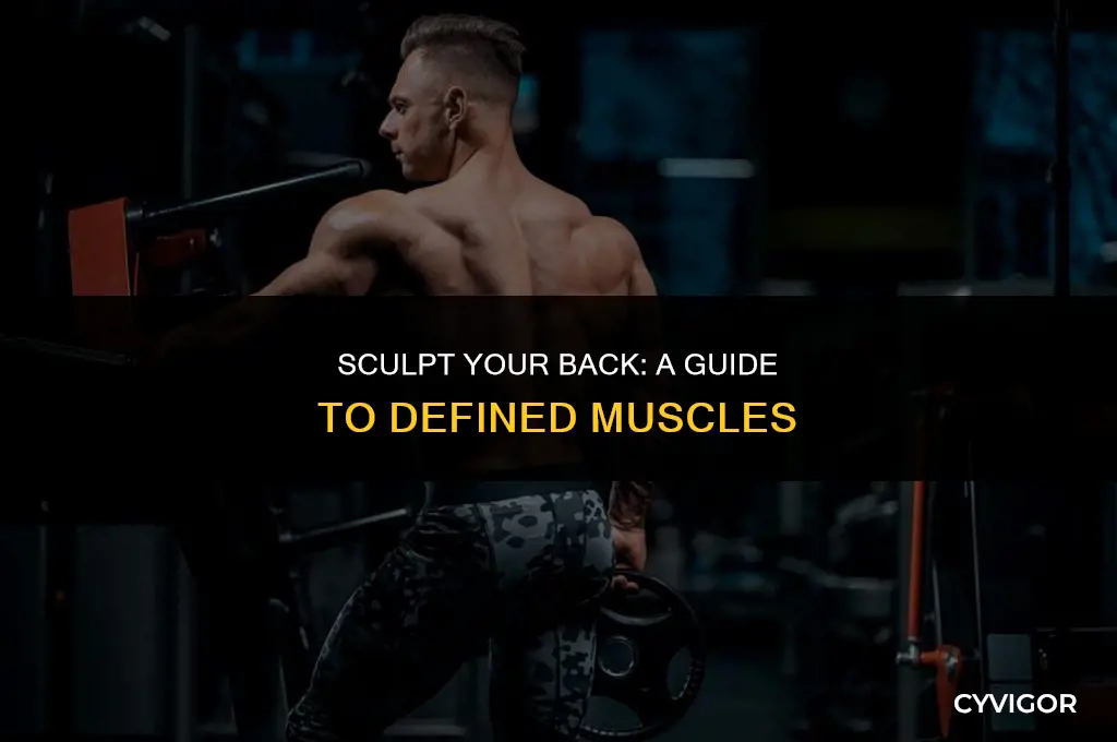 how to make my back muscles more defined