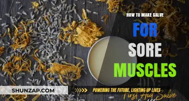 Natural Muscle Relief: DIY Salve Recipe for Sore Muscles