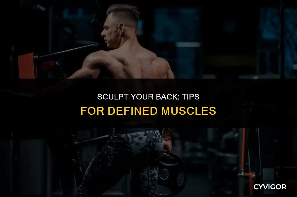 how to make your back muscles stand out