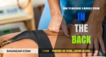 Relieve Back Muscle Spasms: A Step-by-Step Massage Guide