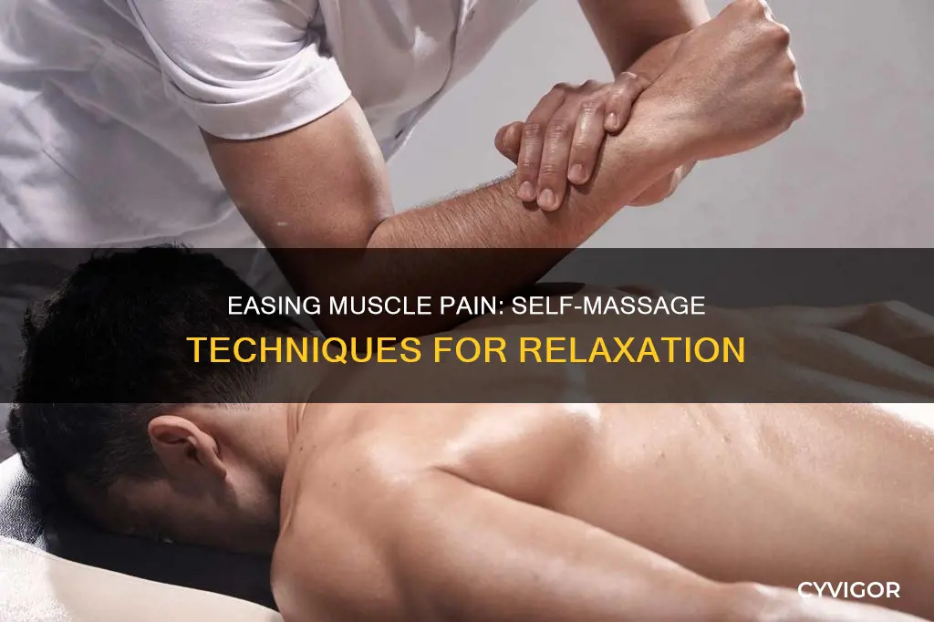 how to massage a muscle