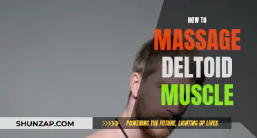 Massaging Deltoid Muscles: Techniques for Shoulder Relaxation and Relief