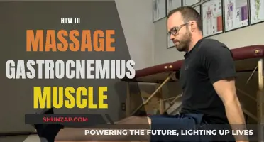 Massaging Your Gastrocnemius Muscle: Techniques for Relief