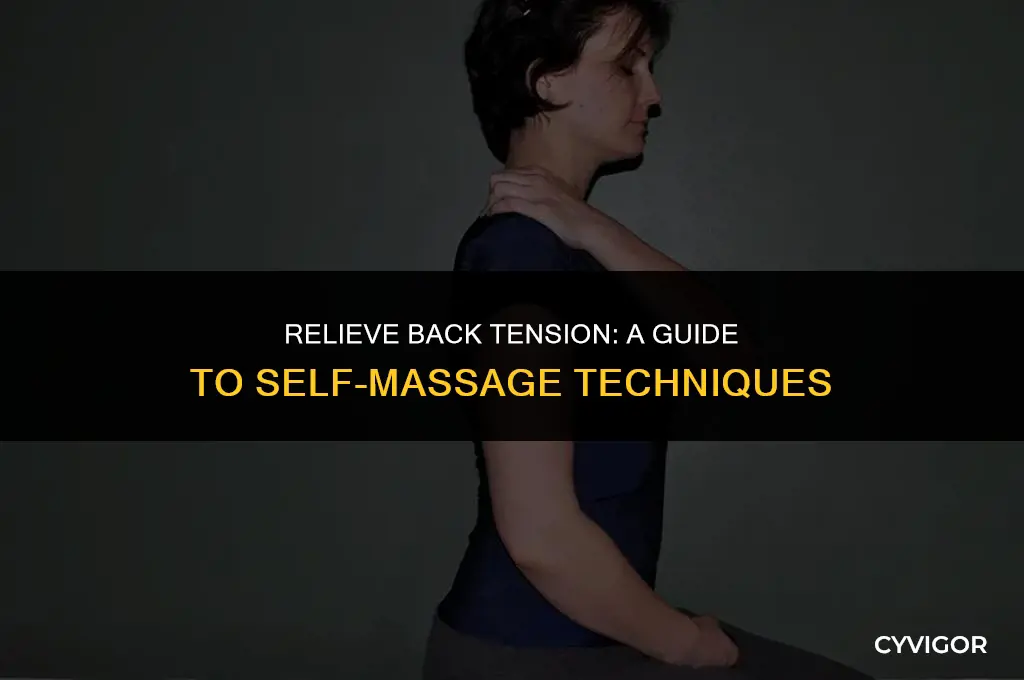 how to massage own back muscles
